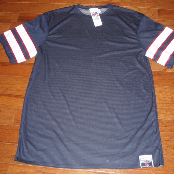 TEXANS NFL TEAM APPAREL REVERSIBLE MENS JERSEY - Picture 5 of 7